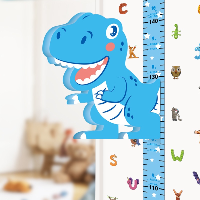 Baby Girl Nursery Quotes - Regla de jirafa, pegatinas de altura