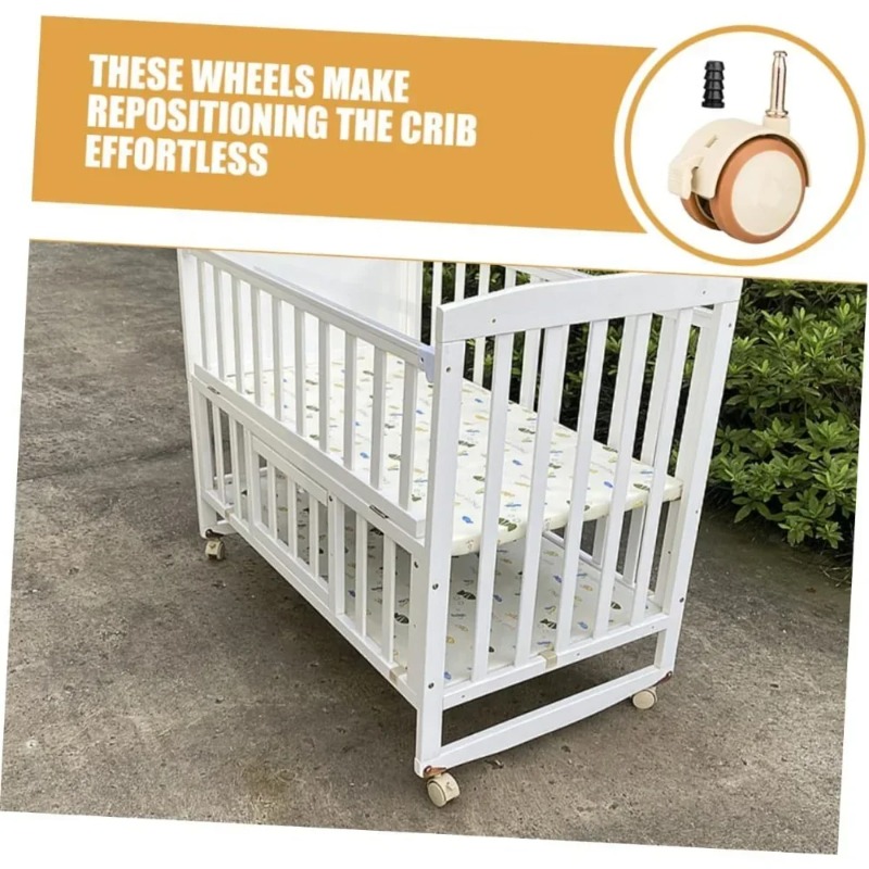 2/4/6/8 Piezas Ruedas Giratori - Baby Nursery Trolley reseña y precio