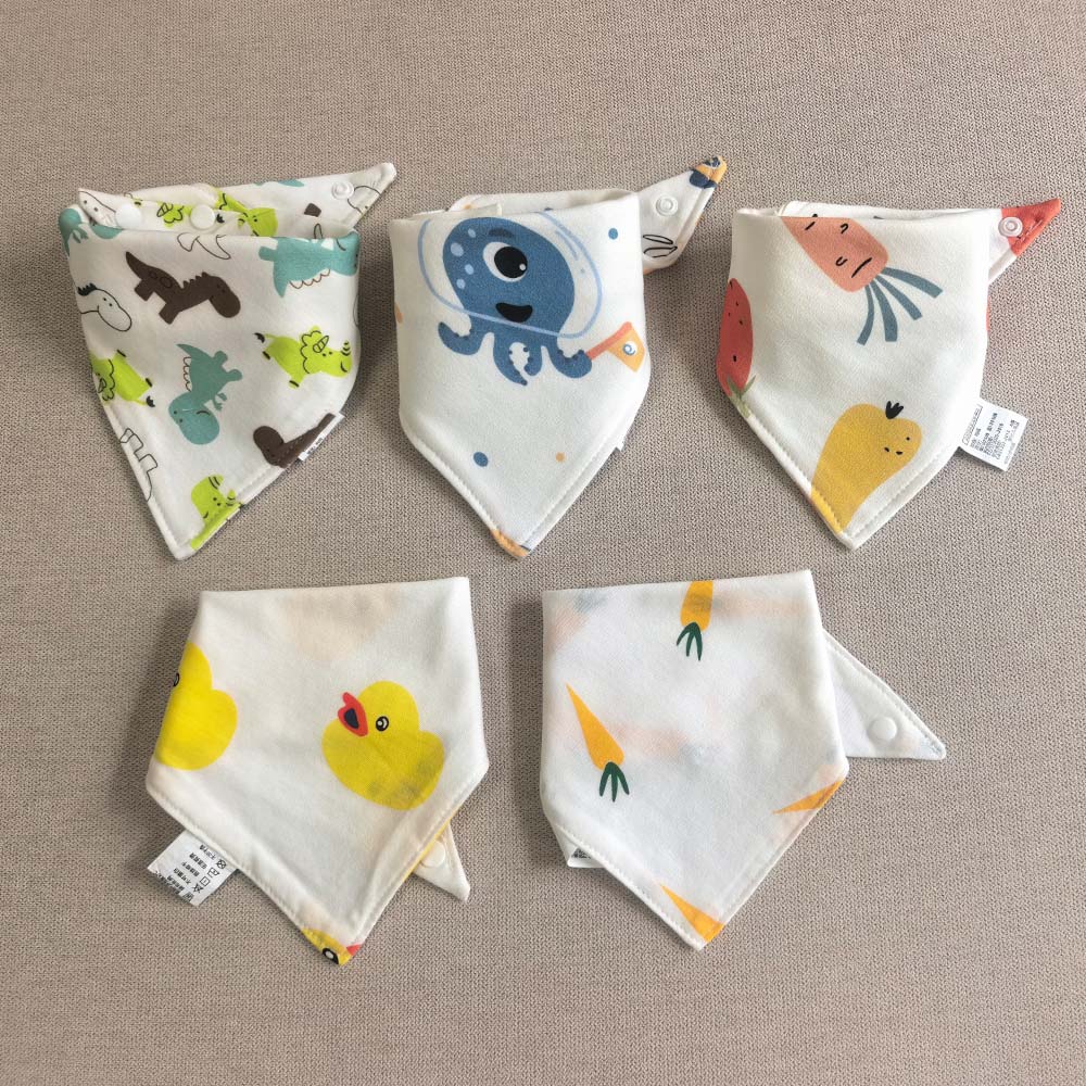Baberos para bebés, 100 % algo - Baby Nursery Boy reseña y precio