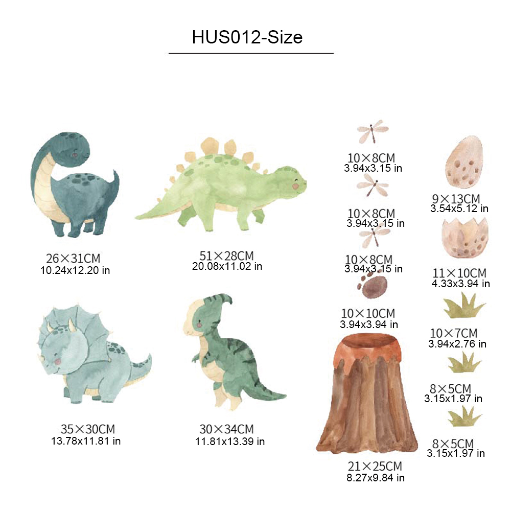Calcomanías de pared de dinosa - Baby Nursery Boy reseña y precio