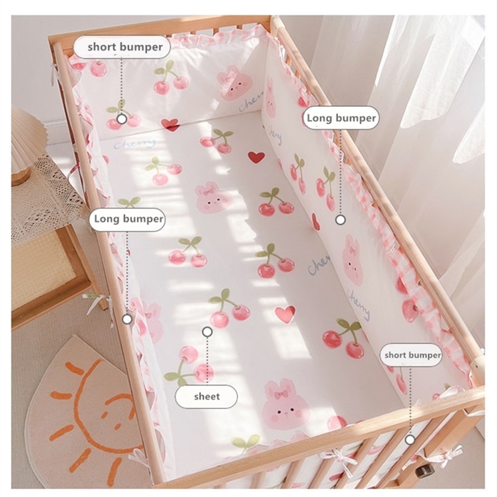 Juego de cama para cuna de 5 u - Baby Nursery Boy reseña y precio