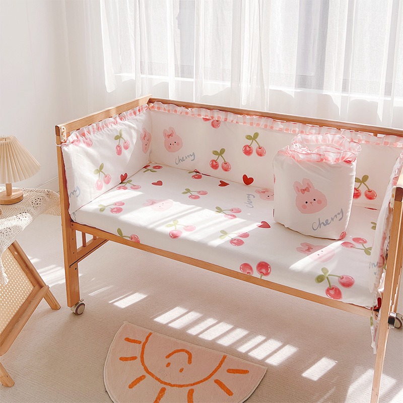 Juego de cama para cuna de 5 u - Baby Nursery Boy reseña y precio