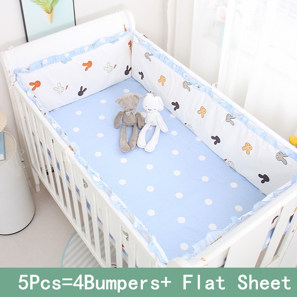 Juego de cama para cuna de 5 u - Baby Nursery Boy reseña y precio